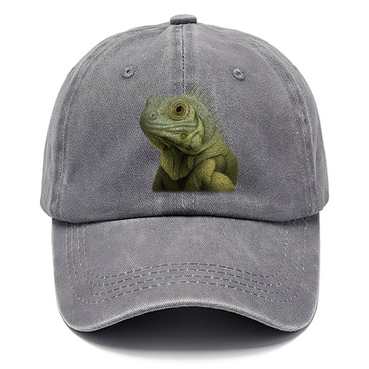 iguana portrait design Hat