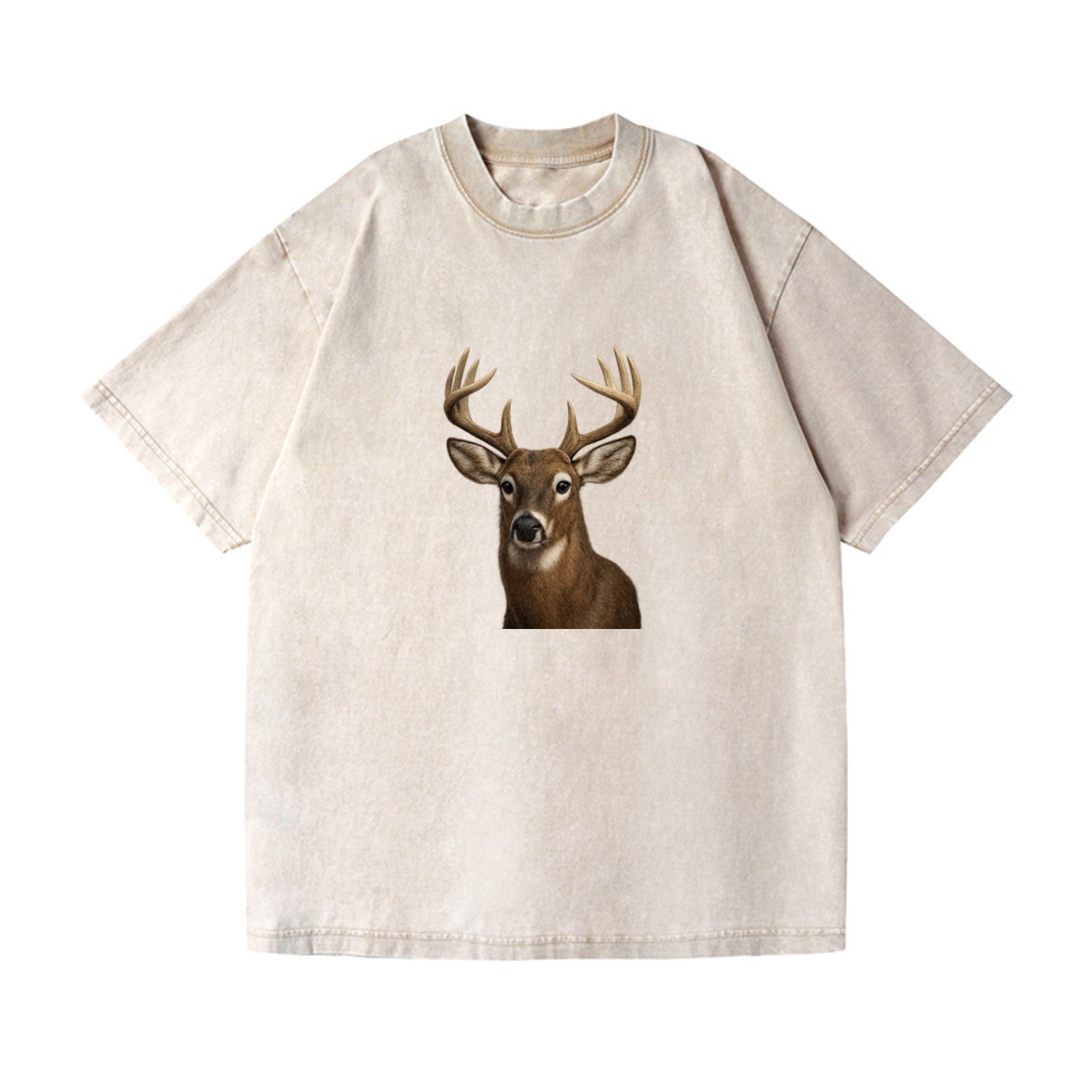 deer portrait design Hat