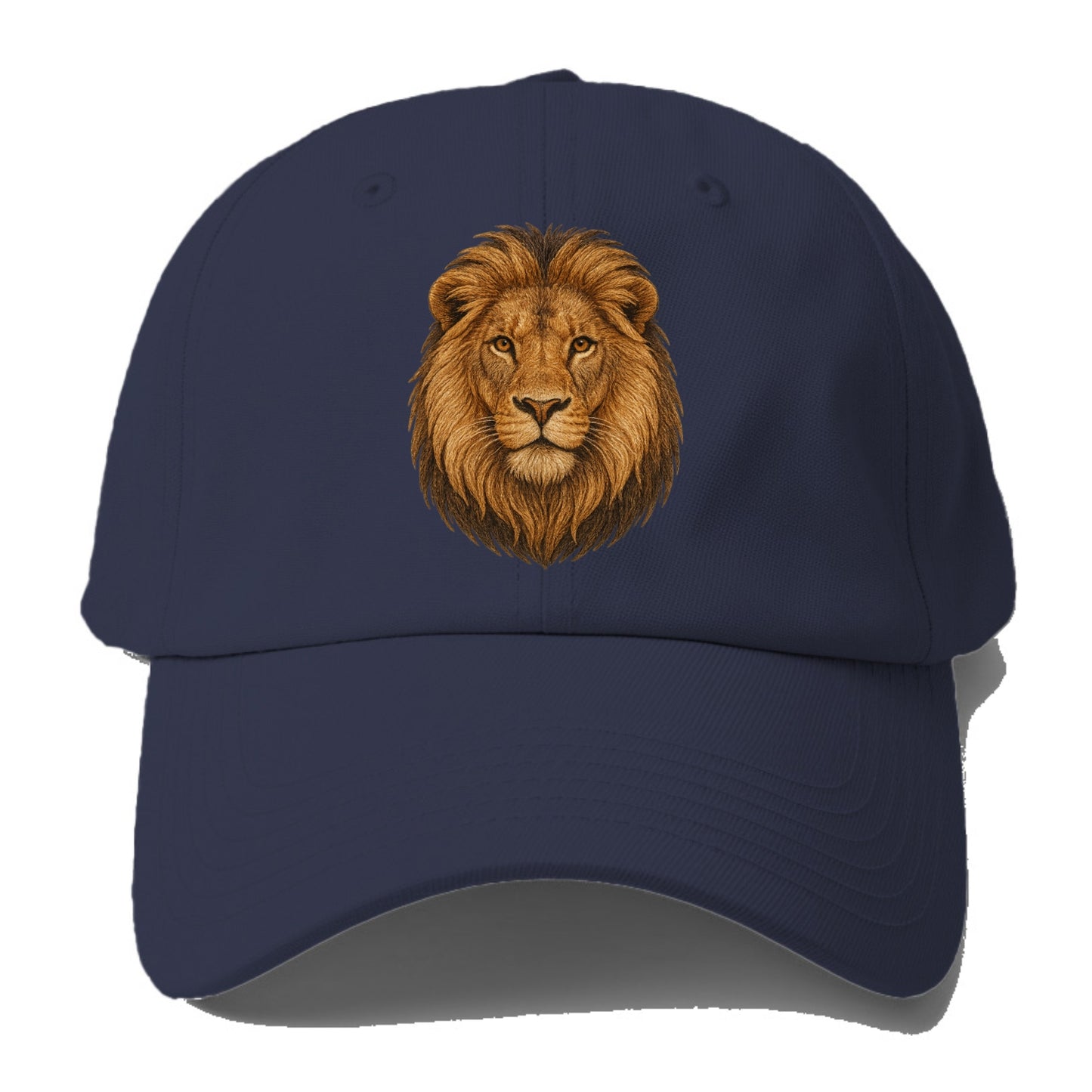 detailed lion head portrait Hat