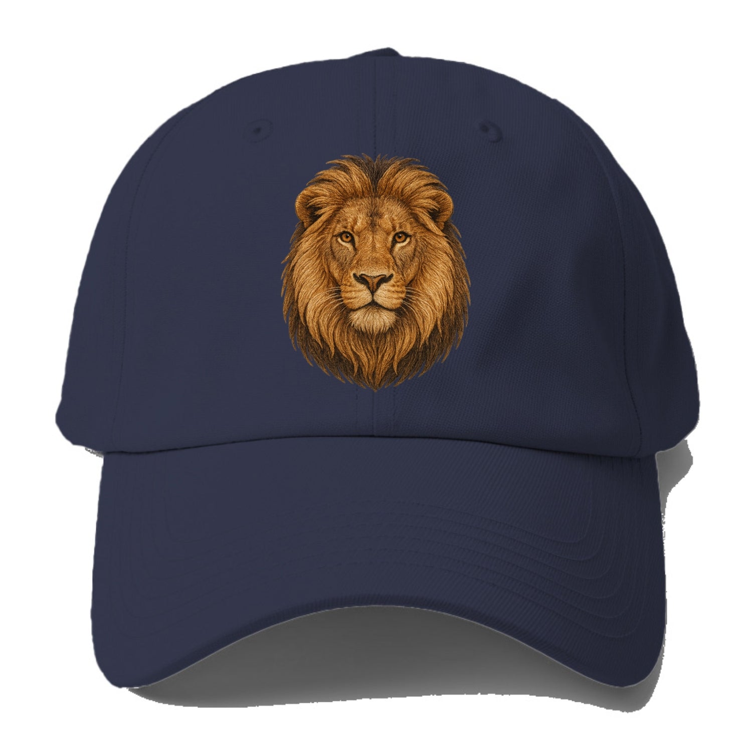 detailed lion head portrait Hat