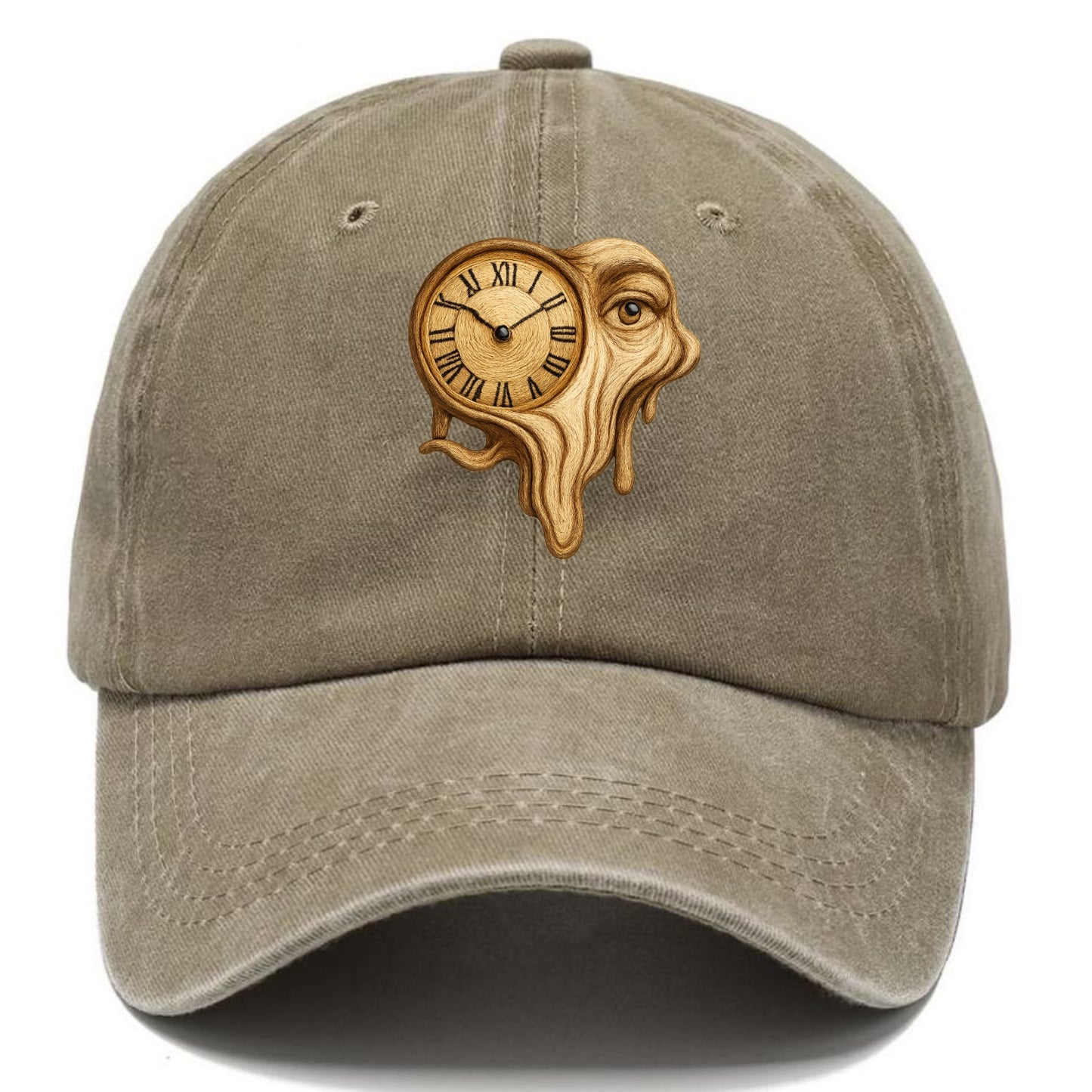 melting clock eye Hat