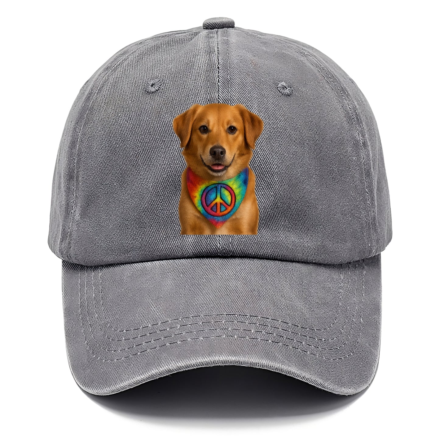 peace sign portrait design Hat