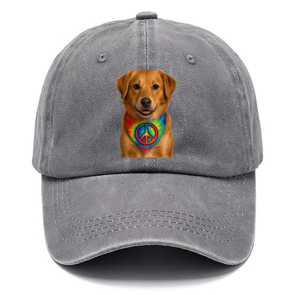 peace sign portrait design Hat