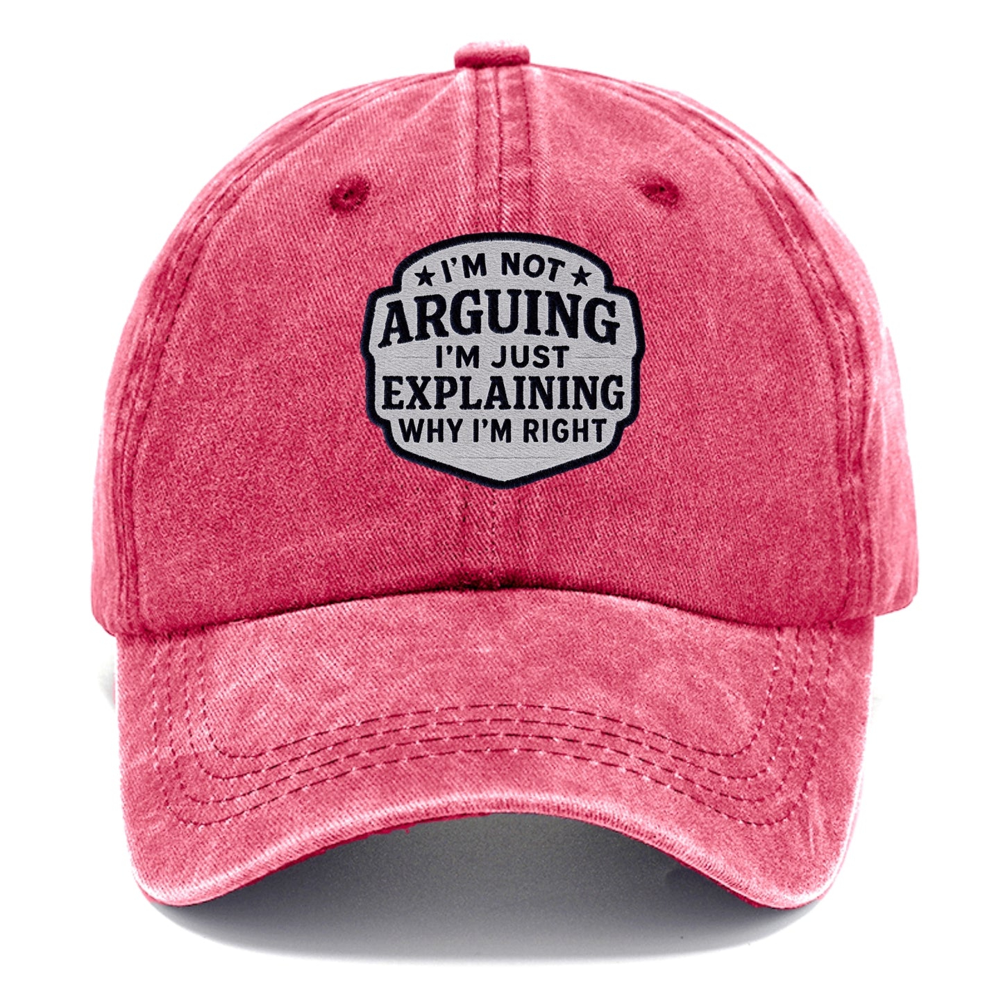 i'm not arguing i'm just explaining why i'm right Hat