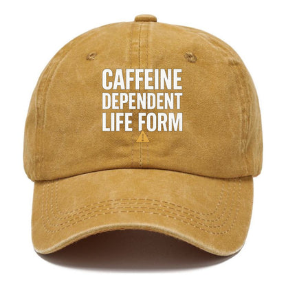 caffeine dependent life form Hat