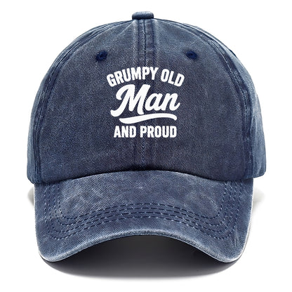 grumpy old man and proud Hat