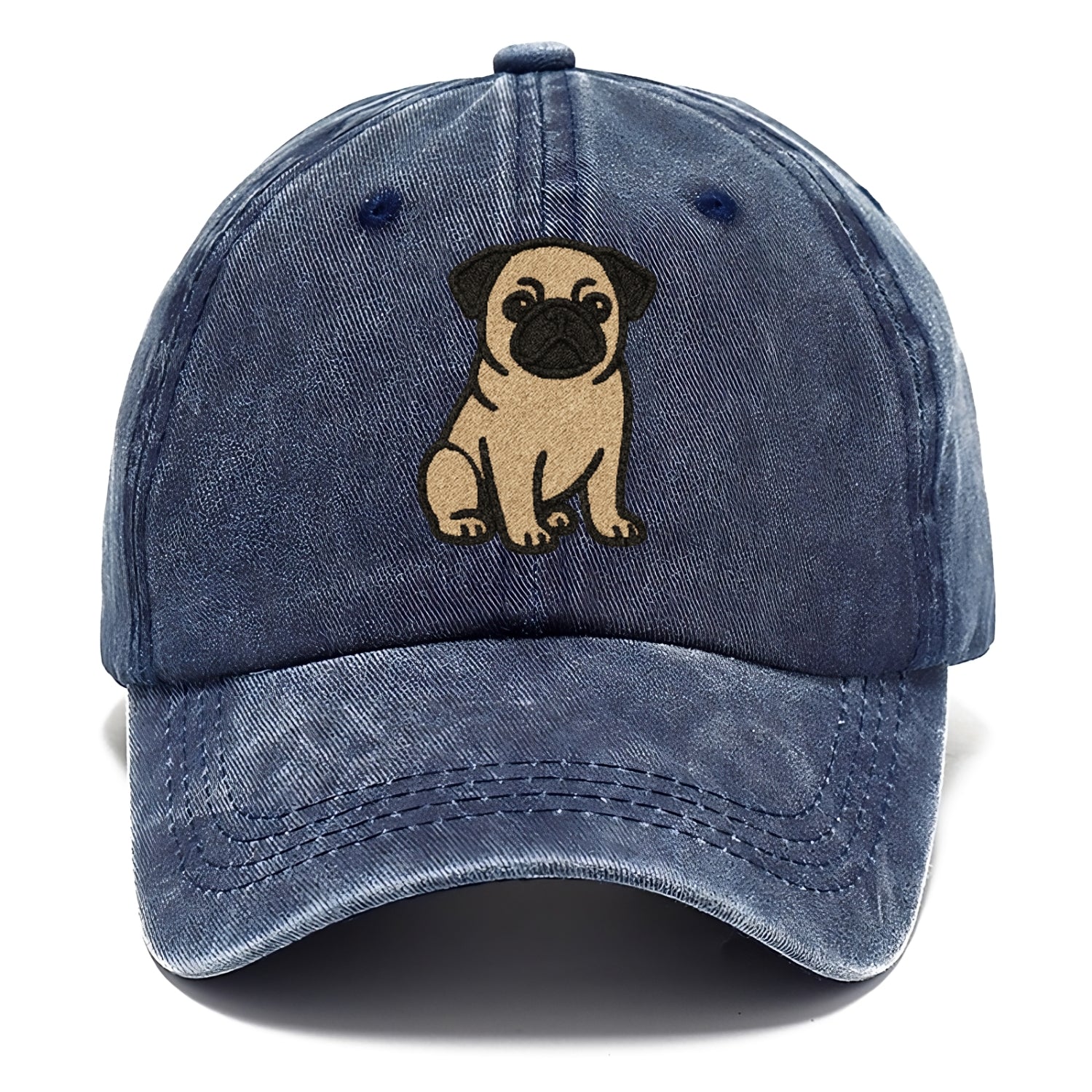 fawn-pug-sitting-charming-pose Hat