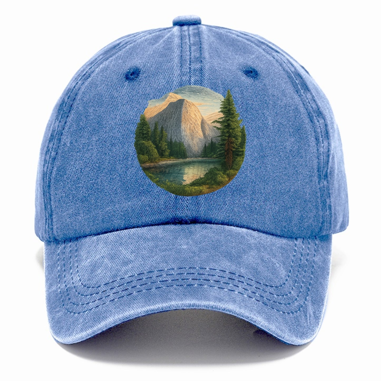 mountain lake serenity Hat