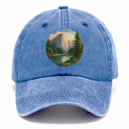 mountain lake serenity Hat