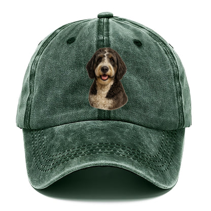 saint berdoodle portrait design Hat