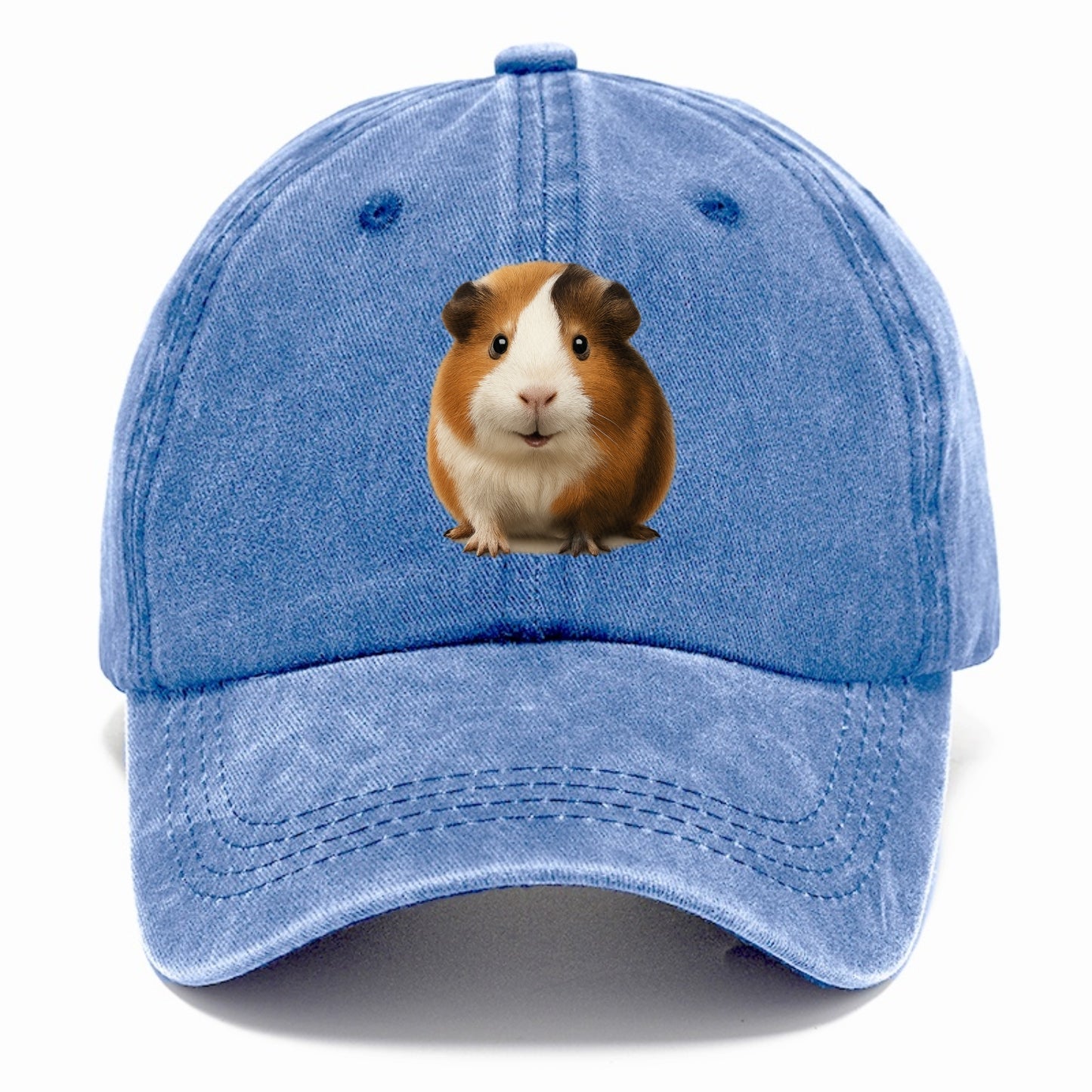 adorable guinea pig portrait design Hat