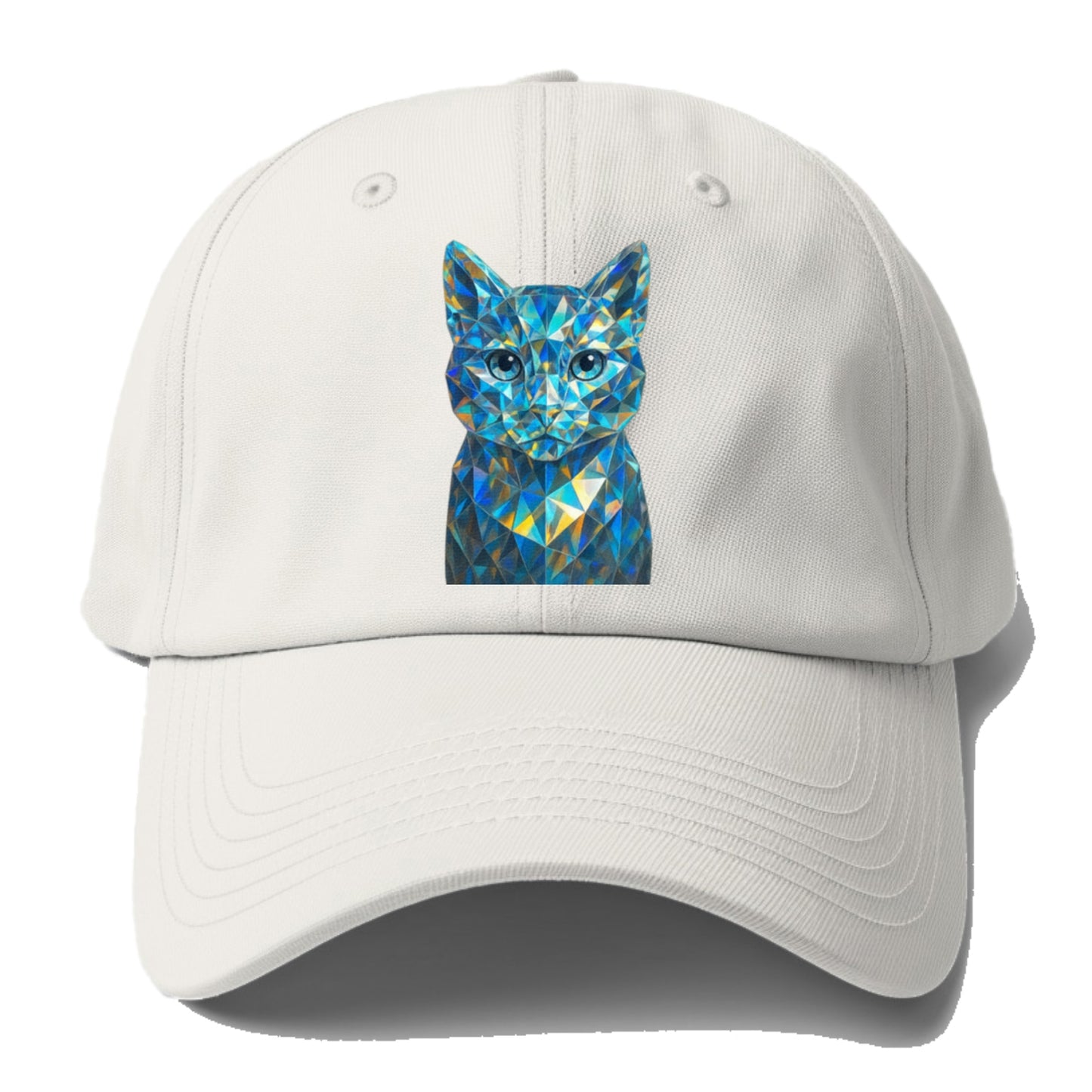 crystal prism portrait design Hat