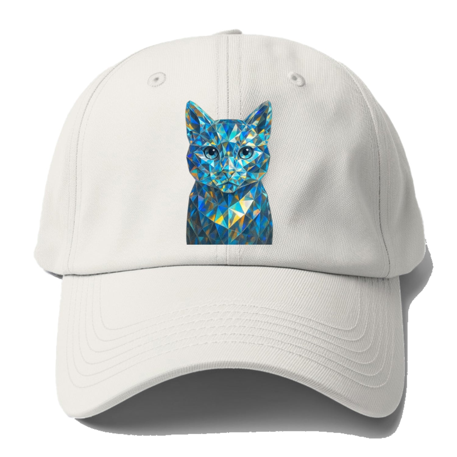 crystal prism portrait design Hat