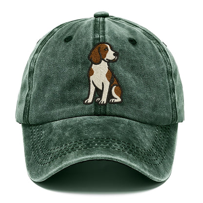 english-springer-spaniel-liver-white-loyal-companion Hat