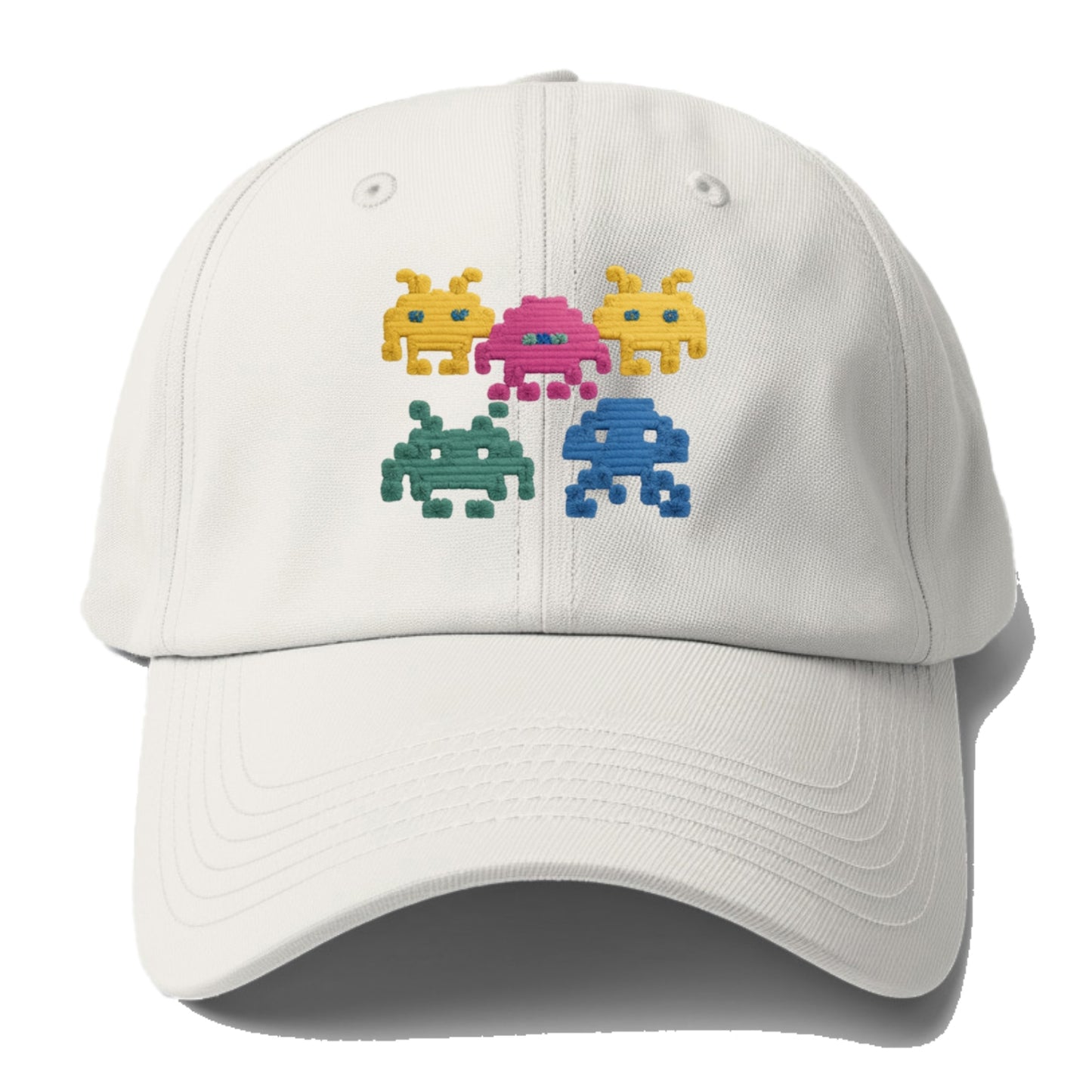 yarn pixel invasion collection Hat