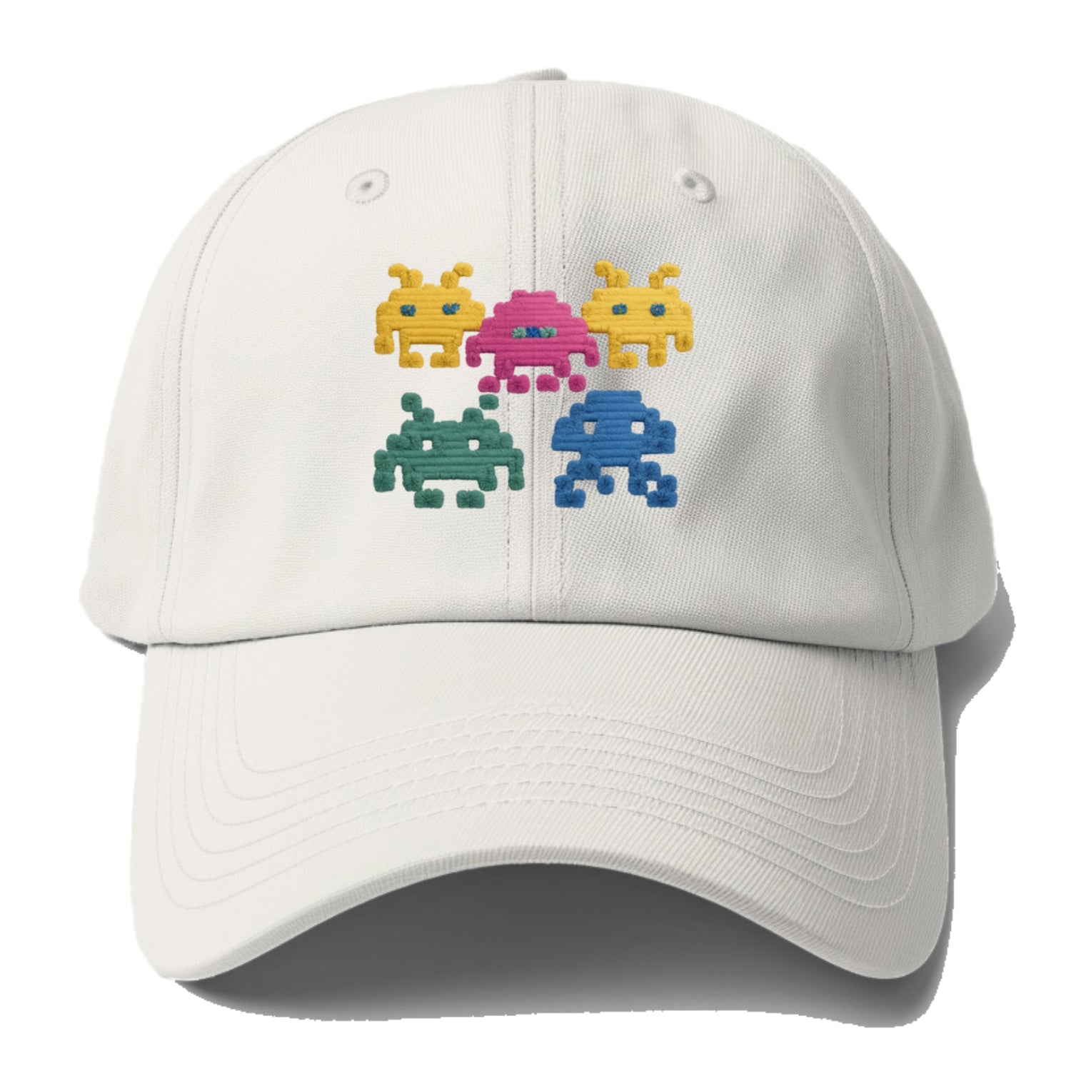 yarn pixel invasion collection Hat
