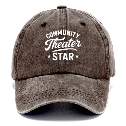 community theater star spotlight Hat