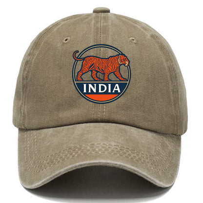 indian tiger heritage logo Hat