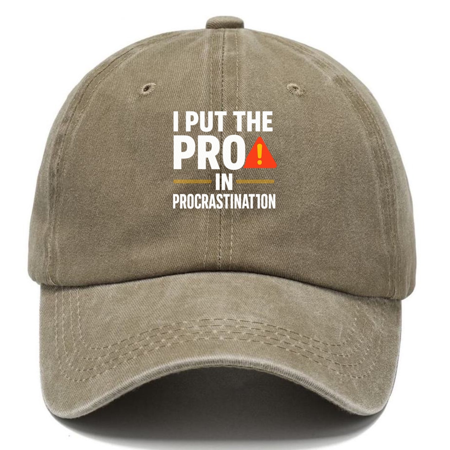 pro in procrastination Hat