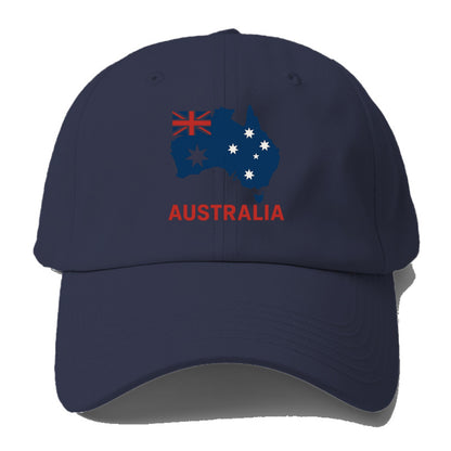 Australian Flag Map Hat