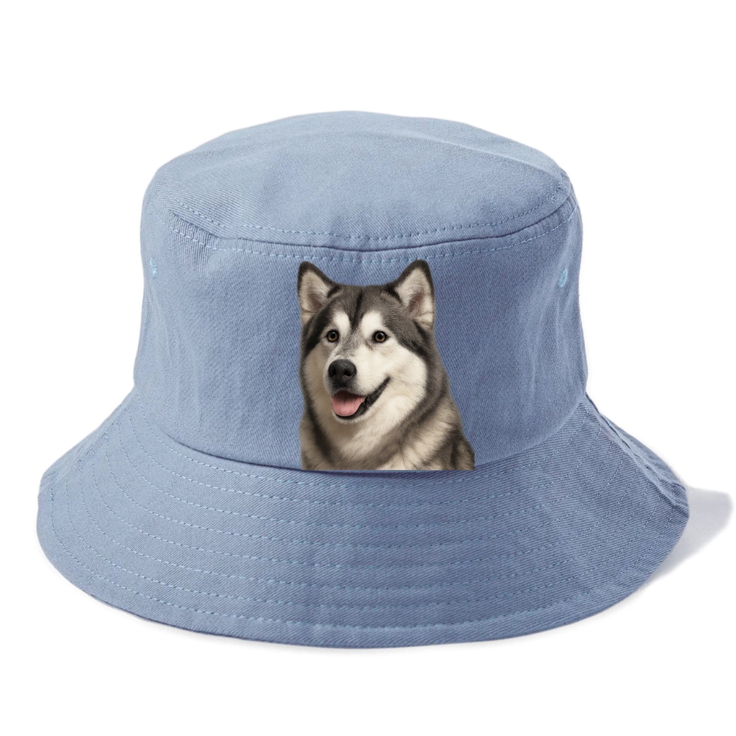 alaskan malamute portrait design Hat