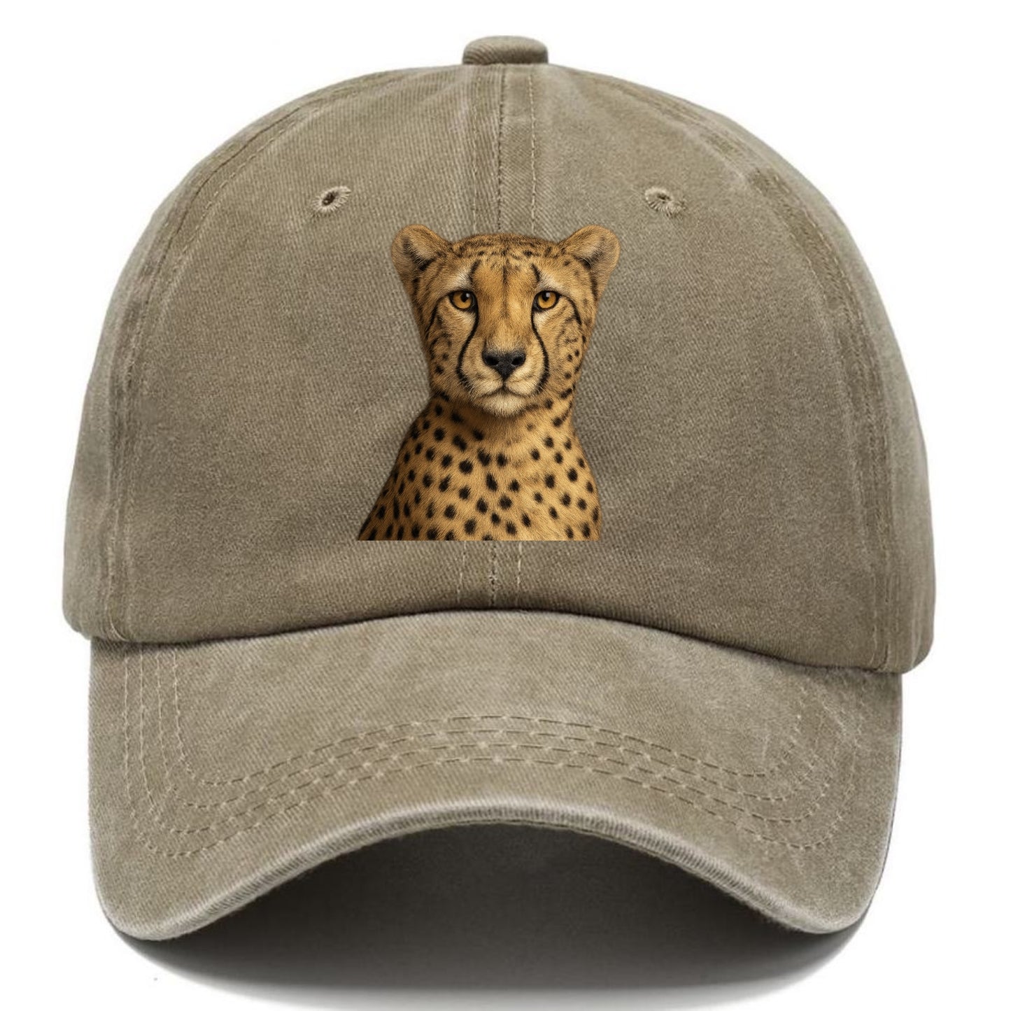 cheetah portrait design Hat