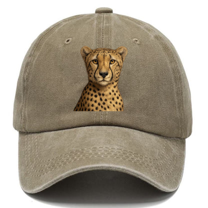 cheetah portrait design Hat
