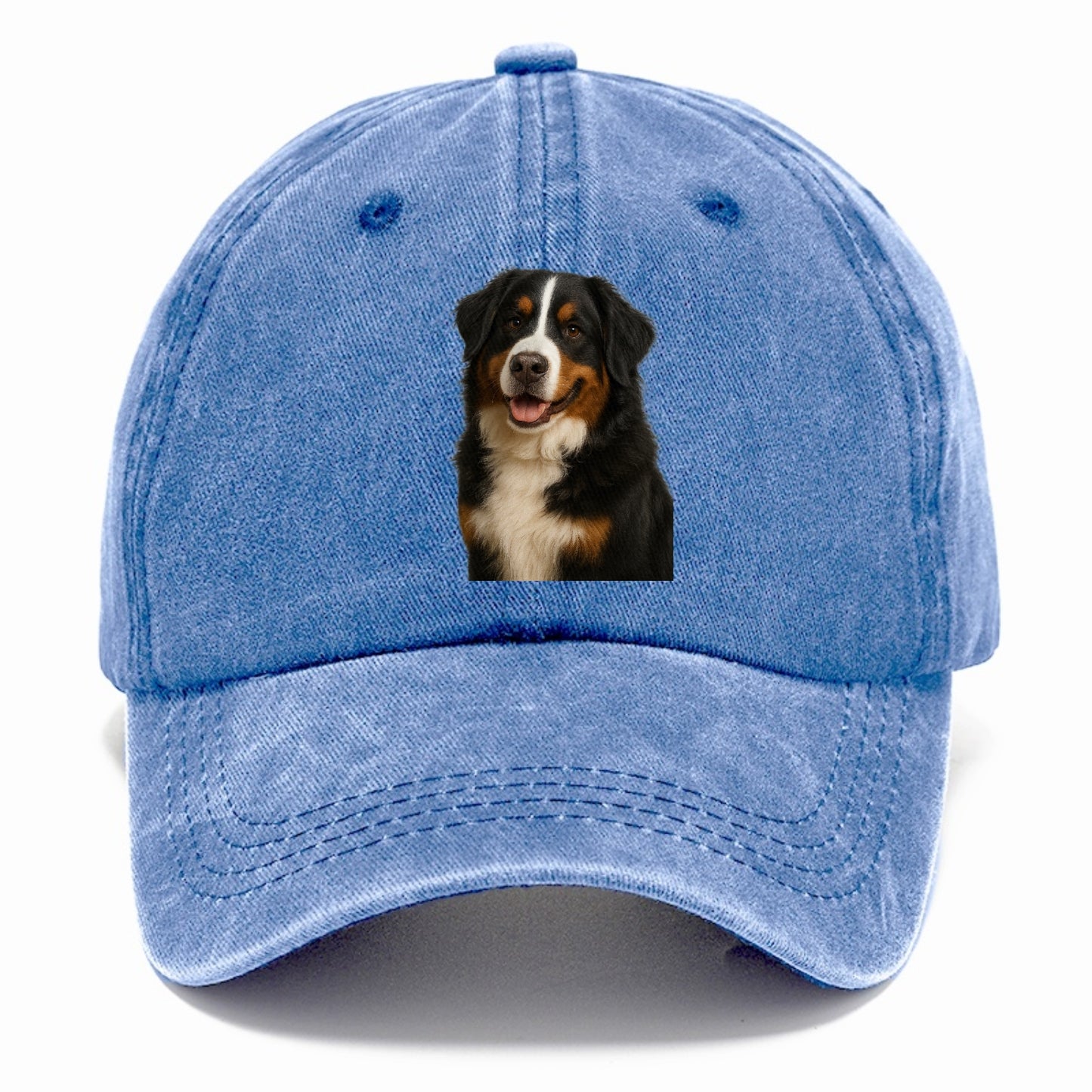 bernese mountain dog portrait design Hat