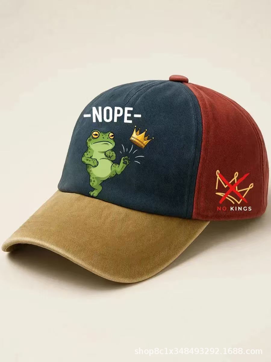 3D Frog Digital Print Baseball Cap | Unique Snapback Hat