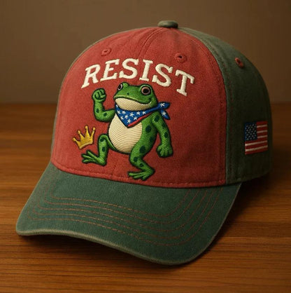 3D Frog Digital Print Baseball Cap | Unique Snapback Hat