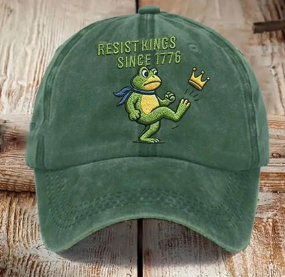 3D Frog Digital Print Baseball Cap | Unique Snapback Hat
