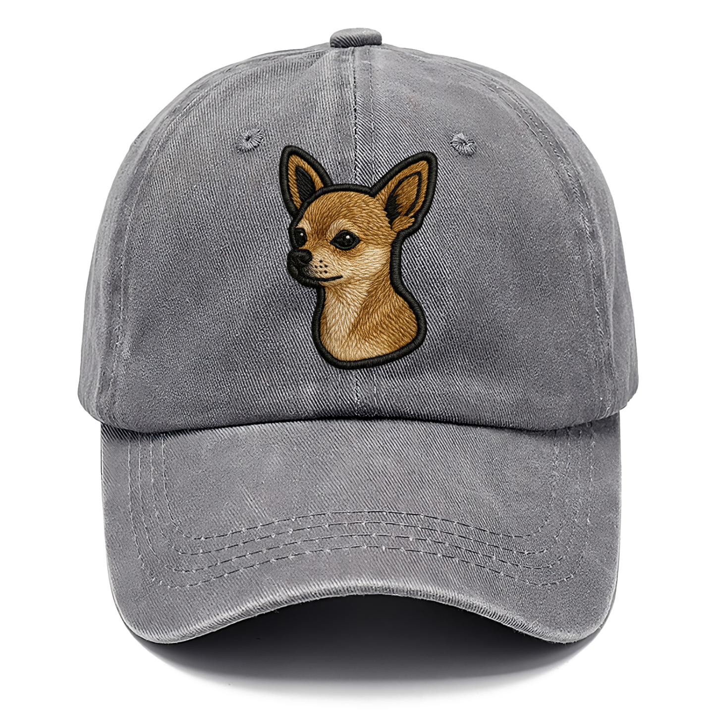 Chihuahua - Modern tiny dog logo with bo - Classic Cap