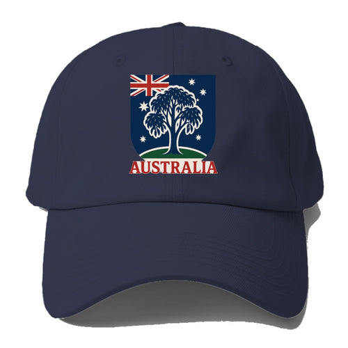 Australian Emblem With Text Baseball Cap