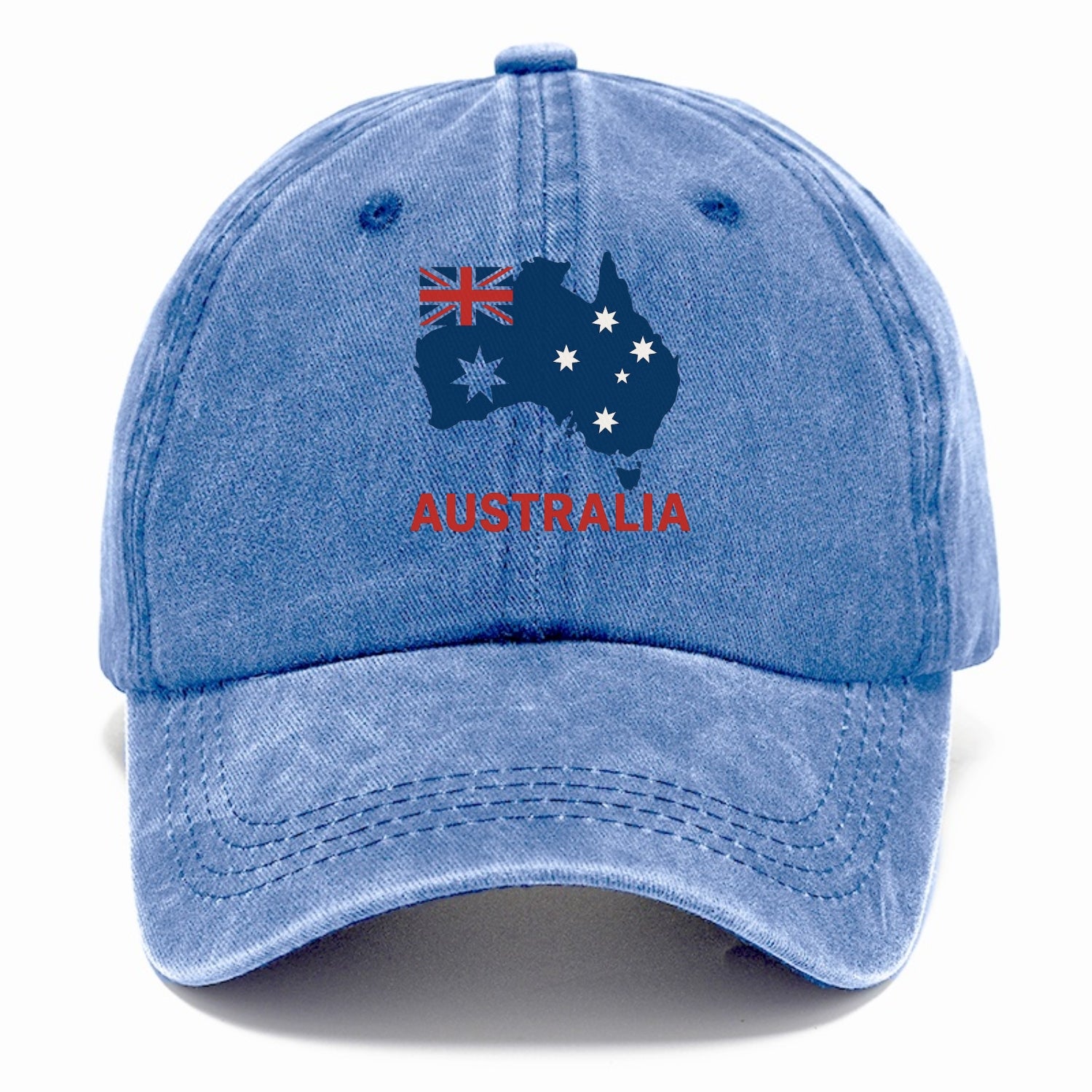 Australian Flag Map Hat