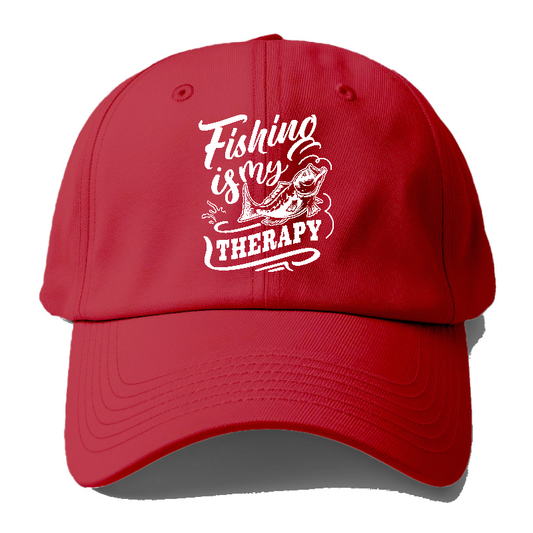 Fishing is my therapy Hat
