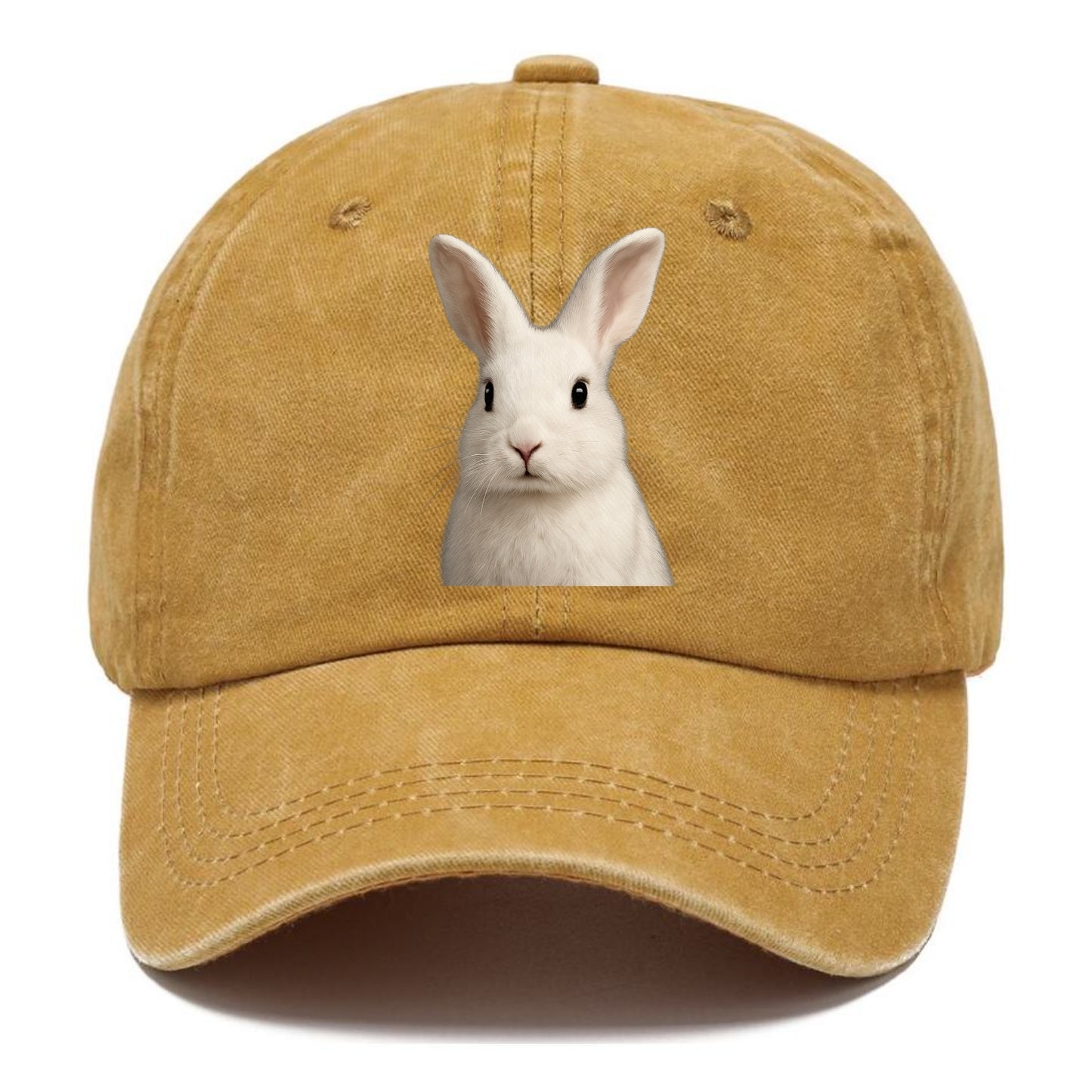 rabbit portrait design Hat