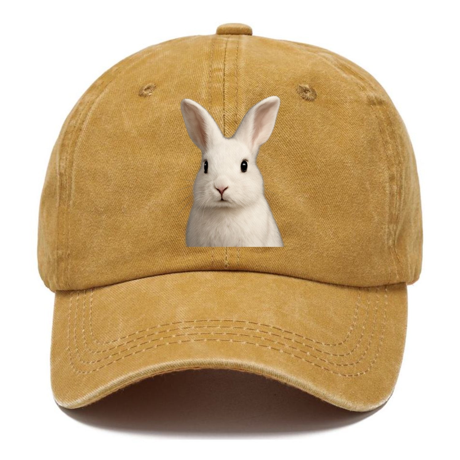 rabbit portrait design Hat