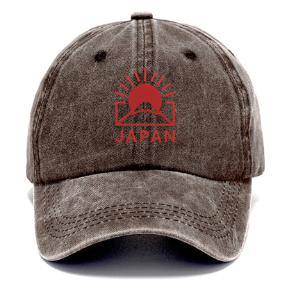 rising sun logo Hat