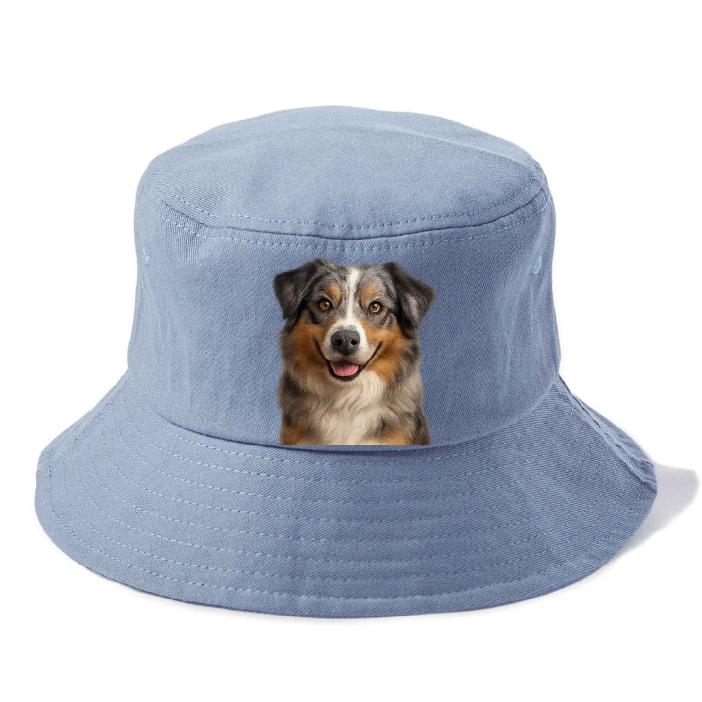 australian shepherd portrait design Hat