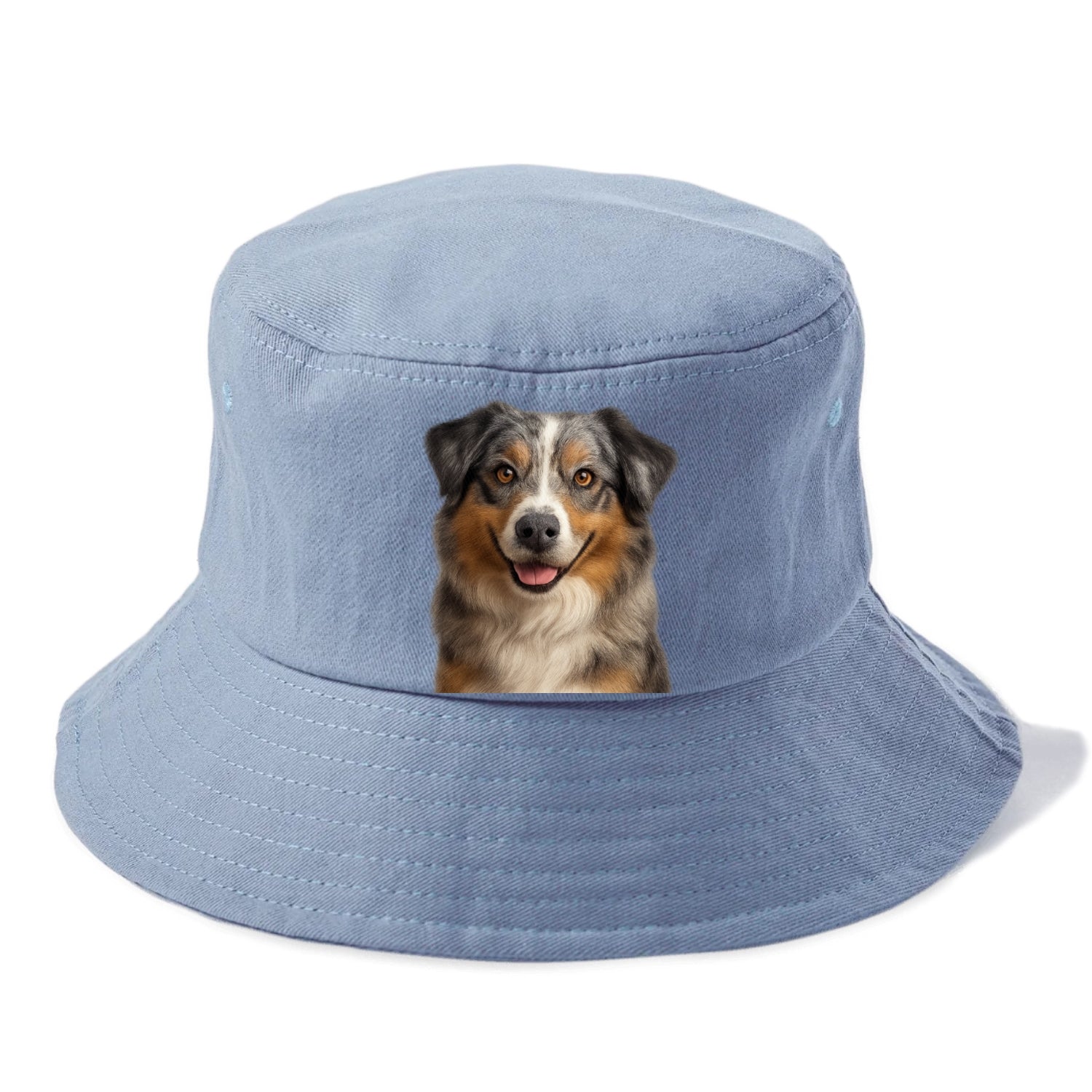 australian shepherd portrait design Hat