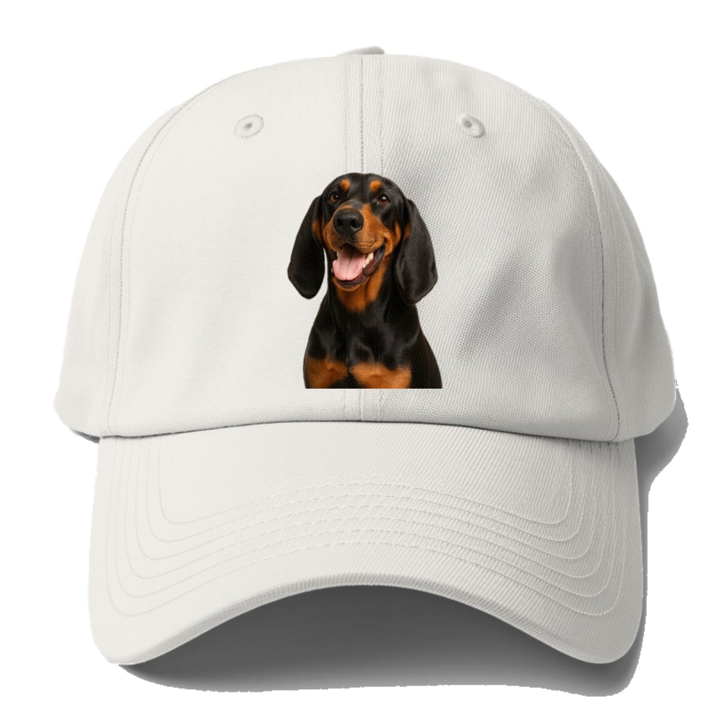 black & tan coonhound: noble trailblazer Hat