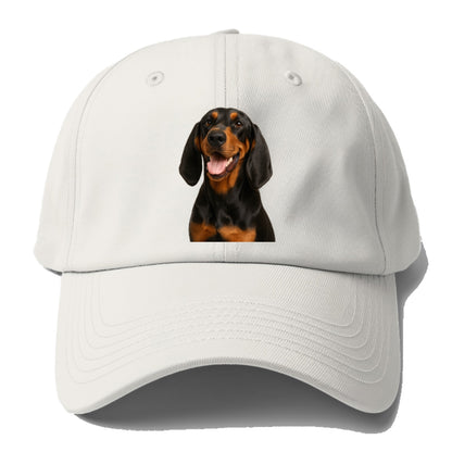 black & tan coonhound: noble trailblazer Hat