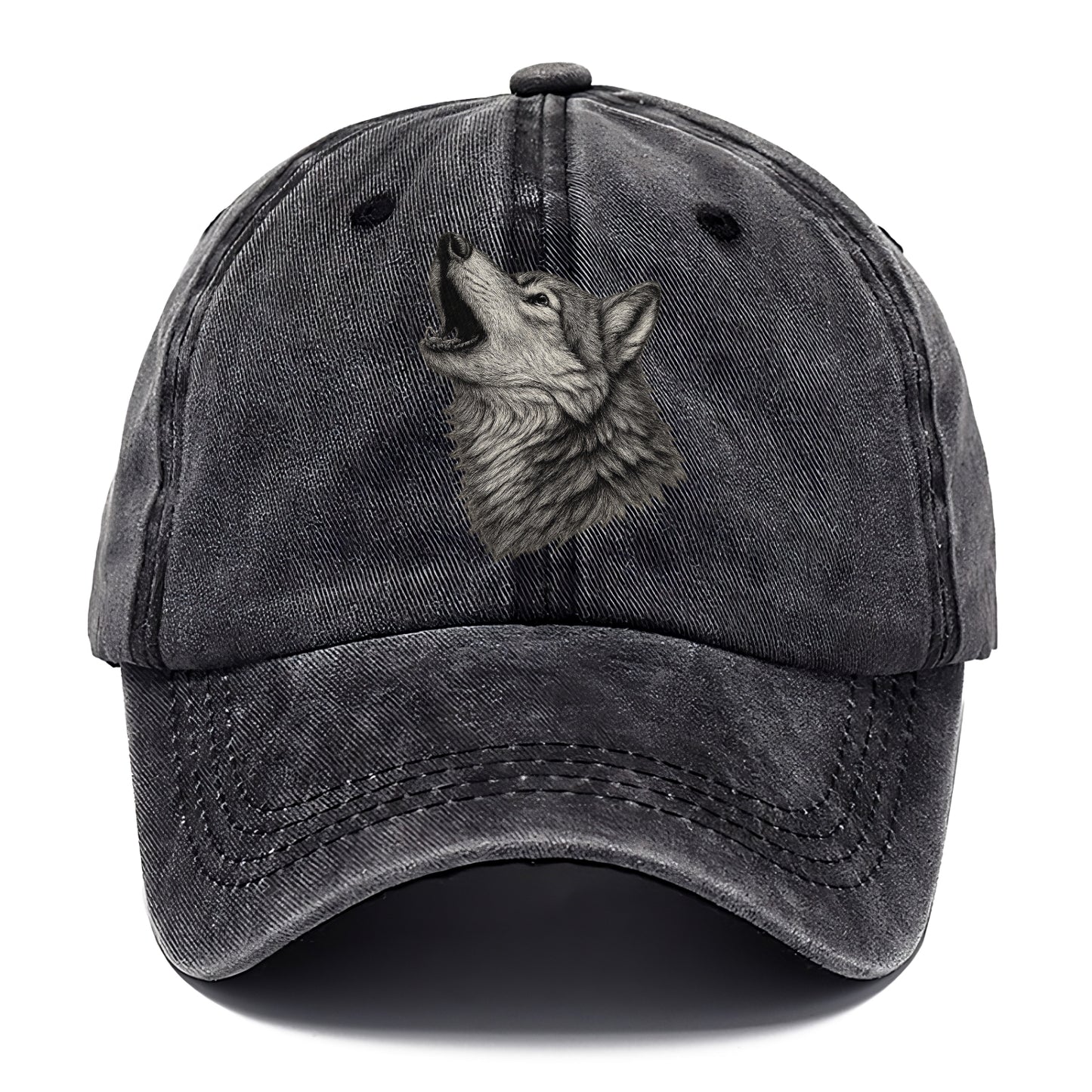 wolf howling Hat