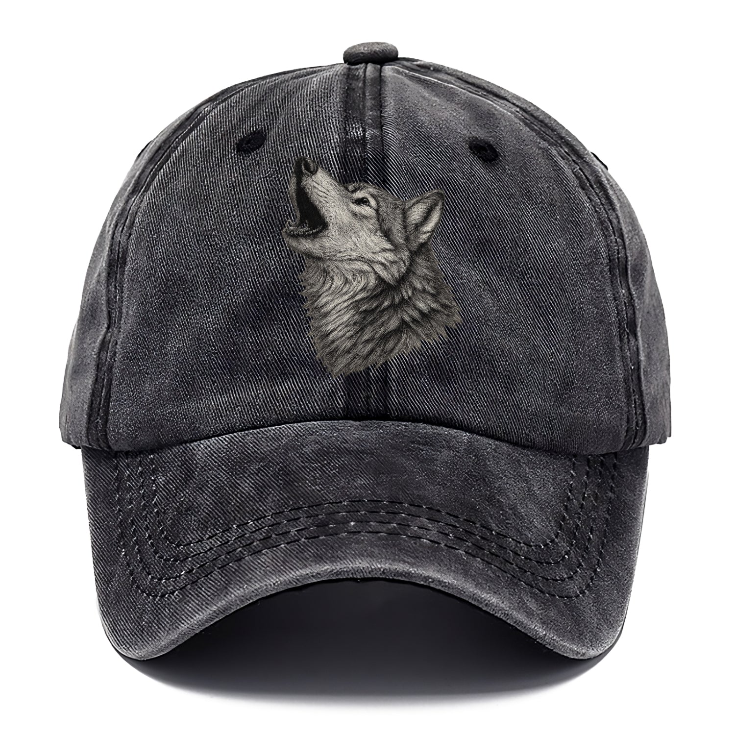 wolf howling Hat