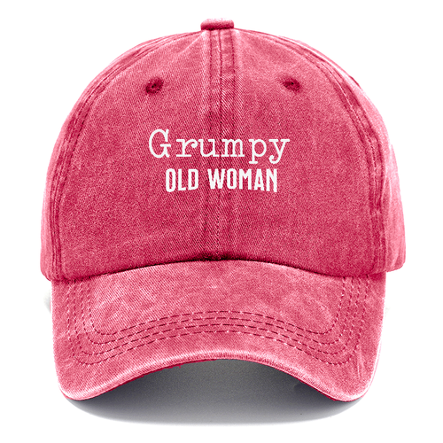 Grumpy Old Woman Classic Cap
