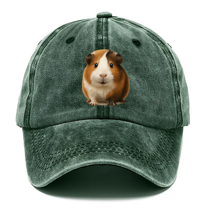 adorable guinea pig portrait design Hat