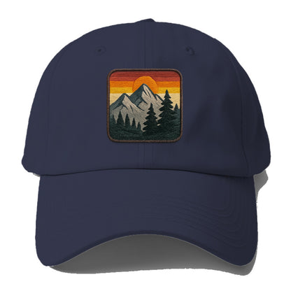 mountain sunset hues Hat