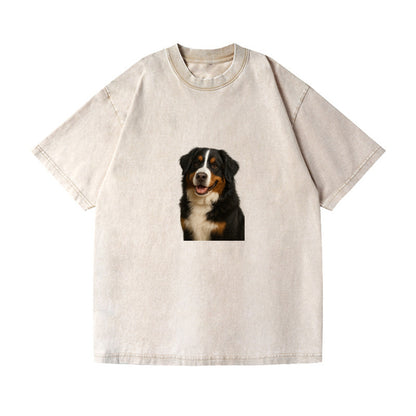bernese mountain dog portrait design Hat