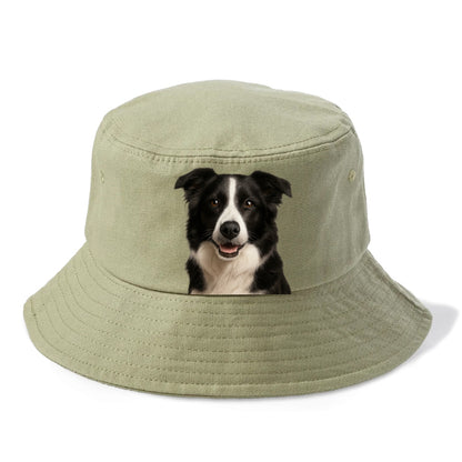 border collie: agile mind, loyal heart Hat