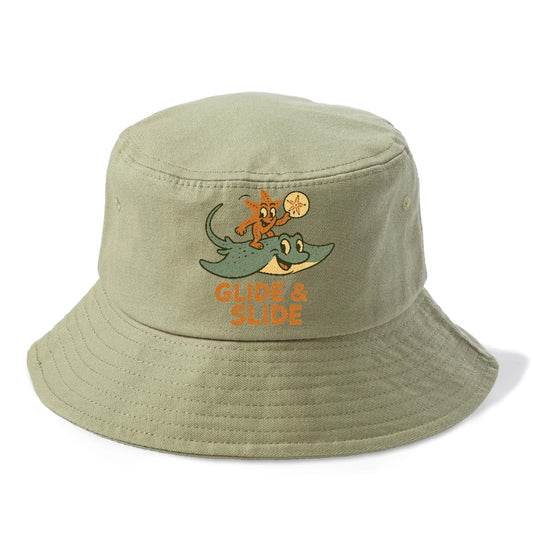 stingray-starfish-sand-dollar-glide-slide Hat